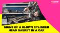 Signs of a blown cylinder head gasket in a car PowerPoint PPT Presentation
