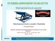 Mechanical Dock Leveler