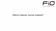 What is Customer Journey Analytics?