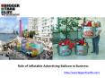 Role of Inflatable Advertising Balloon in Business PowerPoint PPT Presentation