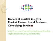 Flash based array market