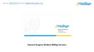 General Surgery Medical Billing Services