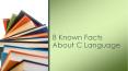 Best C Language Online Certification Training Course PowerPoint PPT Presentation