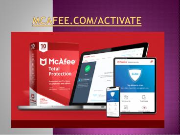 mcafee.com/activate