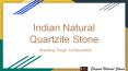 Indian Natural Quartzite Stone PowerPoint PPT Presentation