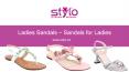 Ladies Sandals – Sandals for Ladies-Stylo.com PowerPoint PPT Presentation
