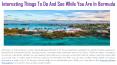 Interesting Things To Do And See While You Are In Bermuda PowerPoint PPT Presentation