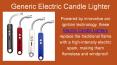 USB Rechargeable Lighter - Electric Candle Lighter PowerPoint PPT Presentation