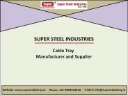 Cable Tray Manufacturer