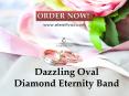 Dazzling Oval Diamond Eternity Band - www.eternityus.com PowerPoint PPT Presentation
