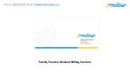 Family Practice Medical Billing Services