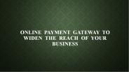 Direct Payment Services