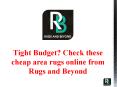 Discount Area Rugs by Rugs and Beyond  