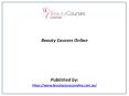 Beauty Courses Online PowerPoint PPT Presentation