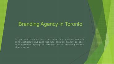 Branding Agency in Toronto