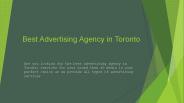 Best Advertizing Agency in Toronto
