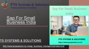 Sap For Small Business India