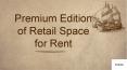 Premium Edition of Retail Space for Rent PowerPoint PPT Presentation