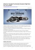 What Are The Best Fashionable Sneakers Right Now For You in 2020? PowerPoint PPT Presentation
