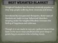 Best Weighted Blanket PowerPoint PPT Presentation