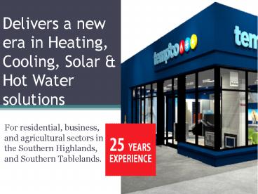 Delivers a New Era in Heating, cooling, Solar