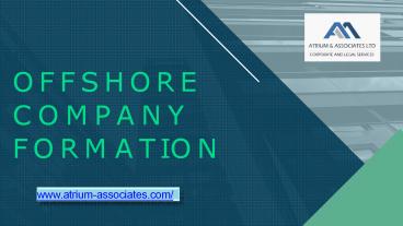 Offshore Company Formation