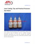 Laser Cutting: Tips and Practical Processes that Work! PowerPoint PPT Presentation