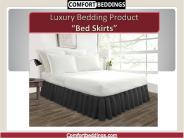 Luxury bed skirt (1)