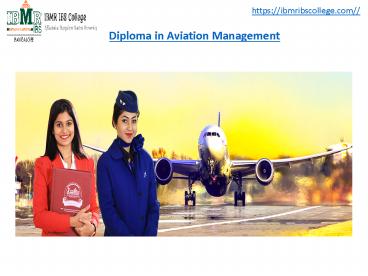 Diploma in Aviation Management - IBMR IBS (4)