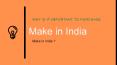 Why is it important to purchase ‘Make in India’ Products? PowerPoint PPT Presentation