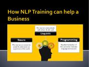 How NLP Training Can Help a Business