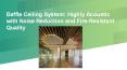 Baffle Ceiling System: Highly Acoustic with Noise Reduction and Fire-Resistant Quality PowerPoint PPT Presentation