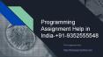 Programming Assignment Help in India-+91-9352555548 PowerPoint PPT Presentation