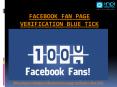 How to get facebook Fan Page Verification with Blue Tick PowerPoint PPT Presentation