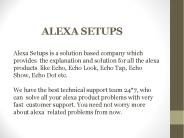 Setup Amazon Alexa Echo