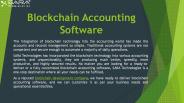 Blockchain Accounting Software