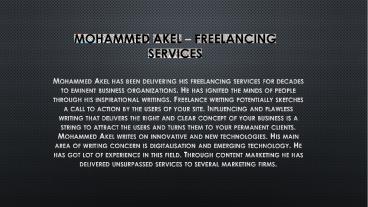 A guide on becoming a freelance writer