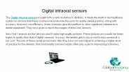 Digital intraoral sensors