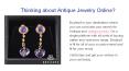 Antique Jewelry PowerPoint PPT Presentation