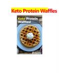Keto Protein Waffles PowerPoint PPT Presentation