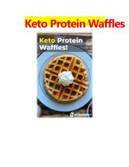 Keto Protein Waffles