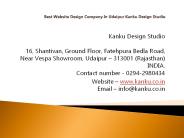Best Website Design Company In Udaipur Kanku Design Studio
