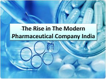 PCD Pharma company possibility and advantages