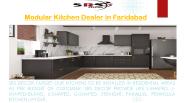 Modular Kitchen Dealer in Faridabad