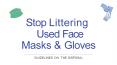 How to safely dispose of face masks and gloves? PowerPoint PPT Presentation