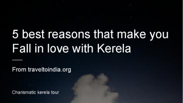 south india tour package