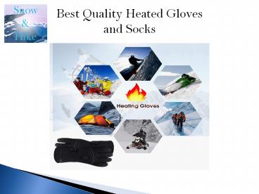 Battery Heated Socks