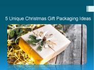 Christmas Gift Packaging Ideas