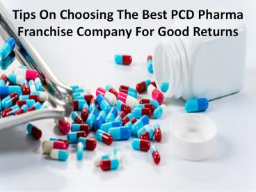 What are the requirements prerequisites to get the Pharma franchise?