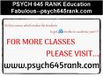 PSYCH 645 RANK Education Fabulous--psych645rank.com PowerPoint PPT Presentation